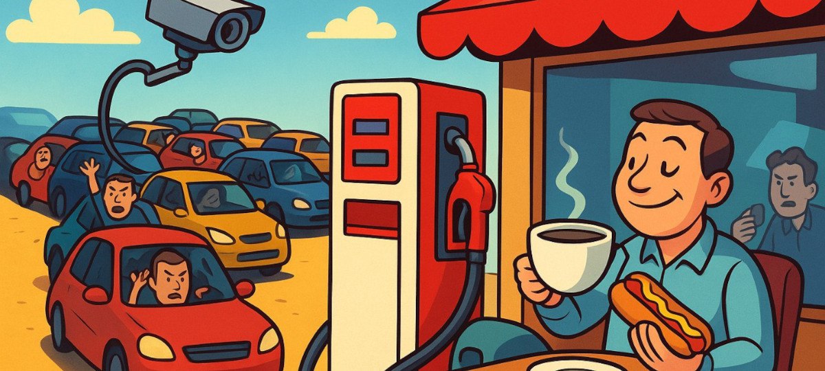 Очереди на заправках "дошли до Лукашенко"