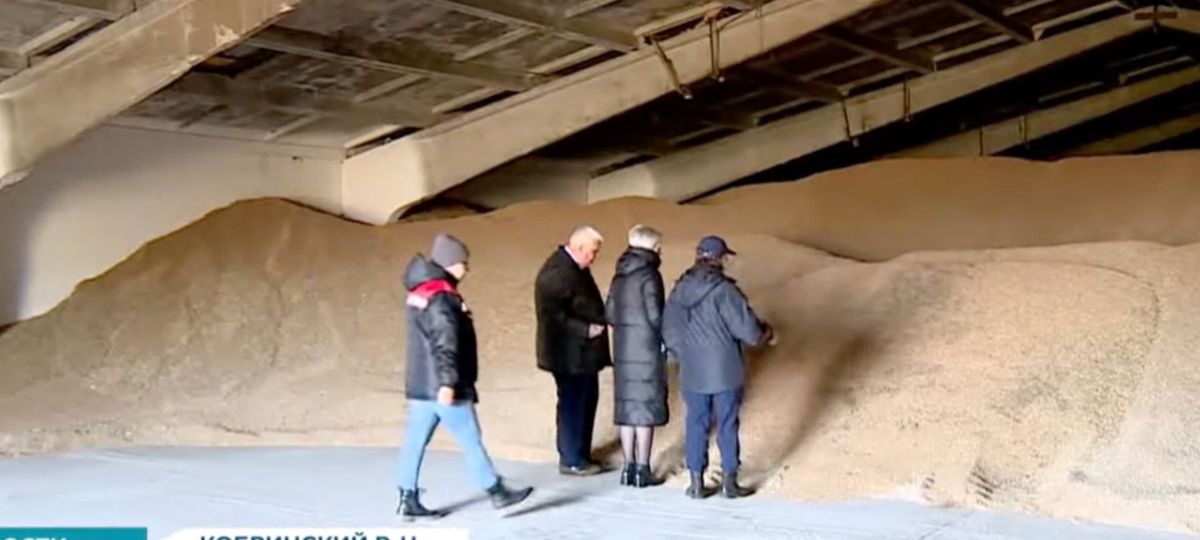 Зерно, ангар, Кобринский район