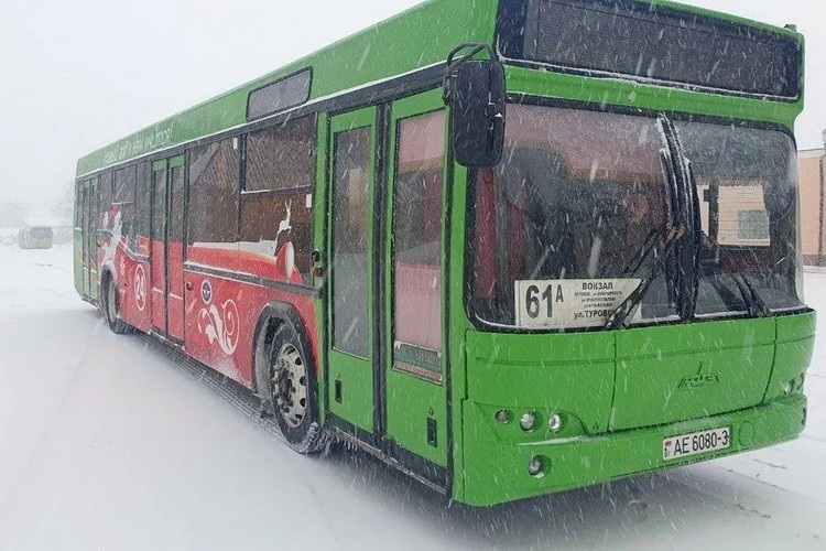 Автобус в Гомеле. Иллюстративное фото