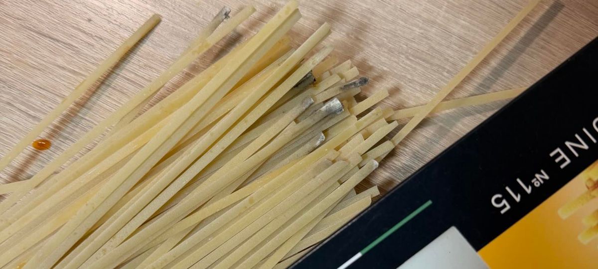 Макароны с плесенью из «Евроопта»