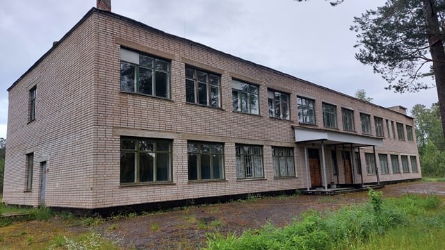 Здания военного городка в Крупках.